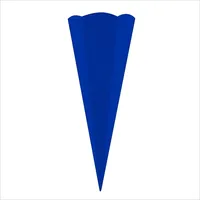 Goldbuch Bastelschultüte 41cm farbiger Buntkarton blau