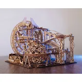 WoodTrick Modellbausatz Galaxy Marble Run Murmelbahn aus Holz, (678-tlg) beige
