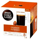 7 x 16 Kaffeekapseln Dolce Gusto Grande Intenso
