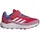 adidas Terrex Agravic Flow X Disney Trail Running Shoe Sneaker, Pure Ruby/Dash Grey/Yellow, 24 EU