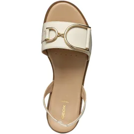 GEOX NAILEEN A Slide Sandal, Papyrus, 38.5 EU