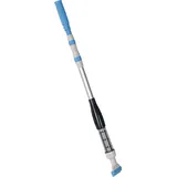 Outsunny Schnurloser Poolsauger Blau Ø6 x 106-162 cm
