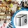 Goplus Eiswürfelmaschine mit 2,2L Wassertank, Elektrische Eiswürfelbereiter, Eismaschine inkl. Eiskorb & Eisschaufel, 12 kg/24 Stunden, 2 Eiswür... - Silber