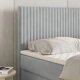 masseno Boxbett 160 x 200 cm Grau