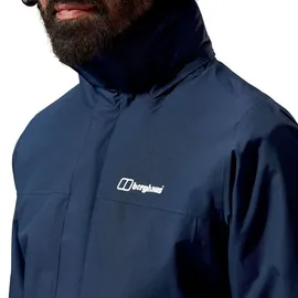 Berghaus Herren RG Alpha 2.0 Wasserdichte Shell Jacke, extra atmungsaktiver, strapazierfähiger, leichter Mantel, Blau, 3XL