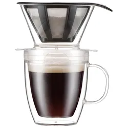 Kaffeebereiter Bodum-Pour Over Schwarz ca. 0,35l