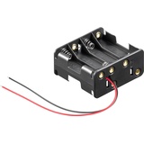 goobay Batteriehalter - lose Kabelenden