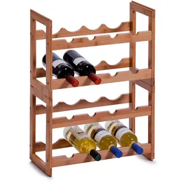 Zeller Weinregal 47 x 32 x 22 cm Natur