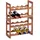 Zeller Weinregal 47 x 32 x 22 cm Natur