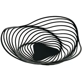 Alessi Trinity Obstschale Schwarz 33 cm