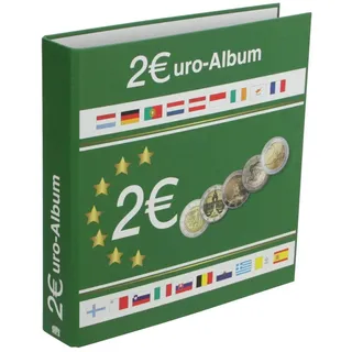 SAFE Schwäbische Albumfab Münzensammelalbum für alle 2 Euromünzen. Für 80 Münzen: