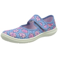 Beck Mädchen Summertime Hausschuh, Blau, 32 EU
