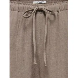 Only ONLSIESTA MW PULL-UP LINEN Chino Braun XS 32
