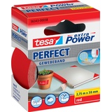 Tesa extra Power PERFECT Gewebeband rot