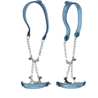 Snowline Chainsen City Grödel Spikes-Blau-XL