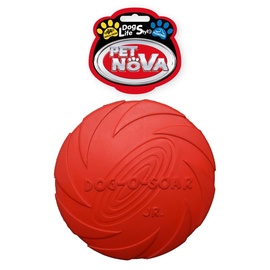 Pet Nova Frisbee, Gummischeibee,15cm rot,RUB-DISC-RED-15CM
