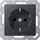 Jung SCHUKO-Steckdose anthrazit matt A 1520 BF ANM