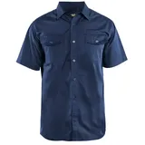 Blåkläder Arbeitshemd 3296 Kurzarmhemd Blau S