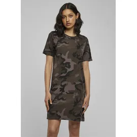 URBAN CLASSICS Shirtkleid Camouflage Grau XS