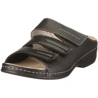 Berkemann 01013-906 Andrea - Damen Pantolette - 059-Schwarz, Größe:39.5