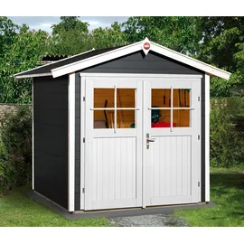 Weka Gartenhaus 224 2,05 x 2,09 m anthrazit
