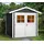 Weka Gartenhaus 224 2,05 x 2,09 m anthrazit