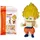 Nanoblock Bandai - Nanoblock Son Goku Super Saiyan - Dragon Ball Z - Mini-Bausteinfigur - Konstruktionsspiel - Bausatz für Manga-Pixel-Figur - NBDB007
