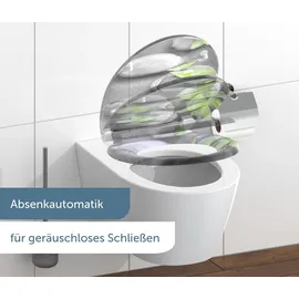 Schütte WC-Sitz Stone Kunststoff Grau