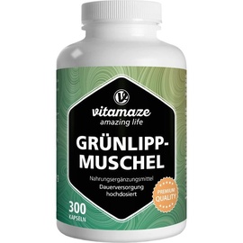 Vitamaze Grünlippmuschel 500 mg Kapseln 300 St.
