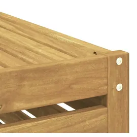 vidaXL Hocker Bank 115 x 43 x 37 cm Weiß
