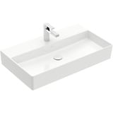 Villeroy & Boch Memento 2.0 Waschtisch 80 x 47 cm, weiß alpin, mit Hahnloch, ohne Überlauf