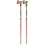 Leki WCR SL 3D - bright red/black/neonyellow 115 cm)