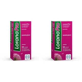 Loranopro 0.5Mg/Ml Loesung Doppelpack 2x100 ml Lösung zum Einnehmen