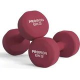 PROIRON Hanteln Kurzhanteln Hantelset Kleine Hantel Kurzhantel-Set (2x 8 kg)
