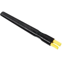 WARMBIER Flachbürste gelbe Nylonborsten, ESD, Breite 12,5 mm