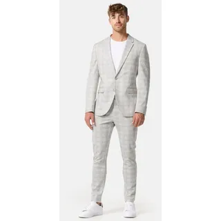 Jeff Anzug JFLeo SET (2-tlg) 2-teiliges Set grau 50