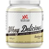 XXL Nutrition - Whey Delicious Protein Pulver - Leckerste Shake - Eiweiss Pulver, Whey Protein Isolat & Konzentrat - Hohe Qualität - 78,5% Proteingehalt - SnickerDoodle - 1000 Gramm