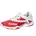Hallen-Sport-Schuhe Women weiß/rot