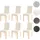 MCW Esszimmerstuhl E58 Kunstleder creme