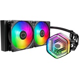 Cooler Master MasterLiquid 240 Atmos ARGB, Schwarz