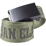 URBAN CLASSICS Jaquard Logo Belt (Sale) oliv