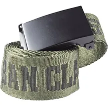 URBAN CLASSICS Jaquard Logo Belt (Sale) oliv