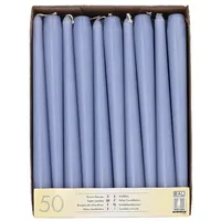 Papstar Leuchterkerzen Ø 2,2 cm 25 cm blau