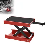 LZQ Motorradheber höhenverstellbar Scherenheber, Hebebühne für Reparaturen bis 500 kg belastbar, Motorradheber für Motorradwartung, ATVs & Quads, Garage & Außenbereiche