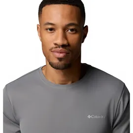 Columbia Zero Rules Light Short Sleeve Crew City Grey L