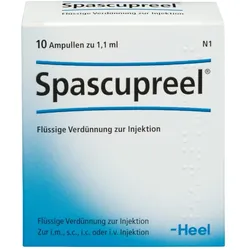 SPASCUPREEL Ampullen 10 St Ampullen