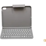 ZAGG Pro Keys für Apple iPad 10.9" 2022, grau/schwarz, DE (103410820)