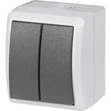 REV Ritter Serienschalter AquaForm Grau