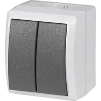 REV Ritter Serienschalter AquaForm Grau