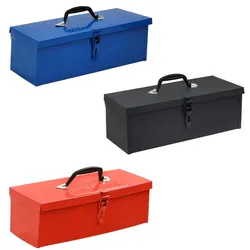 Werkzeugkiste verschiedene Farben 38 x 16 x 12,5 cm ca. 7,5 L verschließbares... Rot